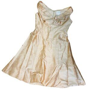 Watters & Watters Vintage Silk Bridesmaid Wedding Guest Dress